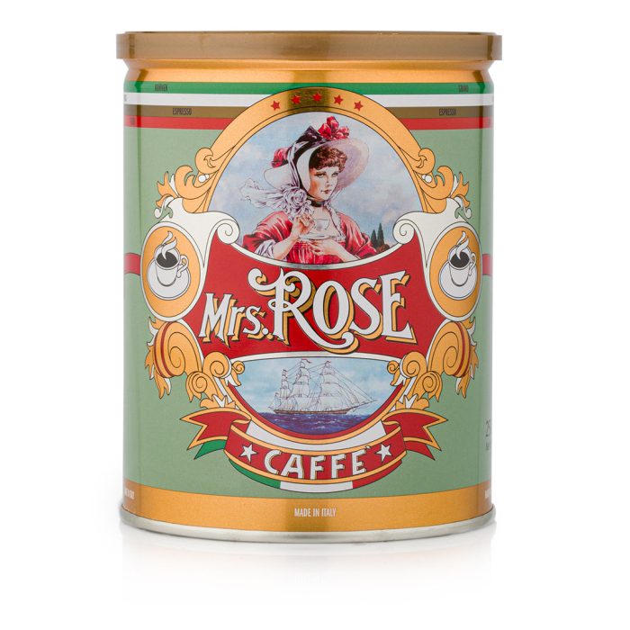 Mrs. Rose Espresso caffè macinato per la preparazione espresso casa